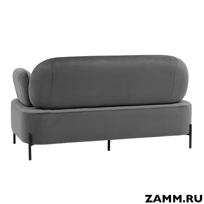 Диван Кэнди велюр серый