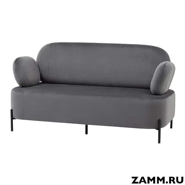 Диван Кэнди велюр серый